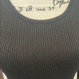 NWT-Elegant Black Women's Top SIZE LARGE